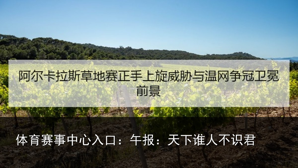 体育赛事中心入口:午报:天下谁人不识君